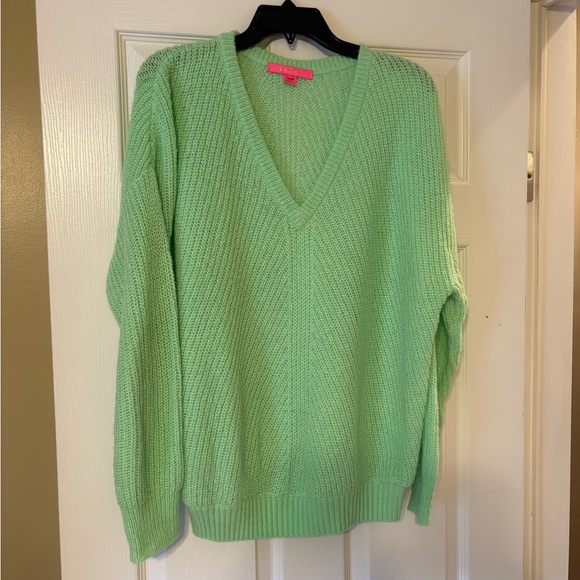 Sweater By Lilly Pulitzer In Mint, Size: Xs